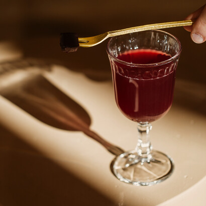 Perfect for a final evening drink before bed is a cocktail from the BIVIUM restuarant-café-bar