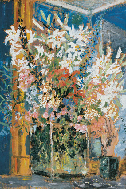 Filippo De Pisis. Vaso di fiori