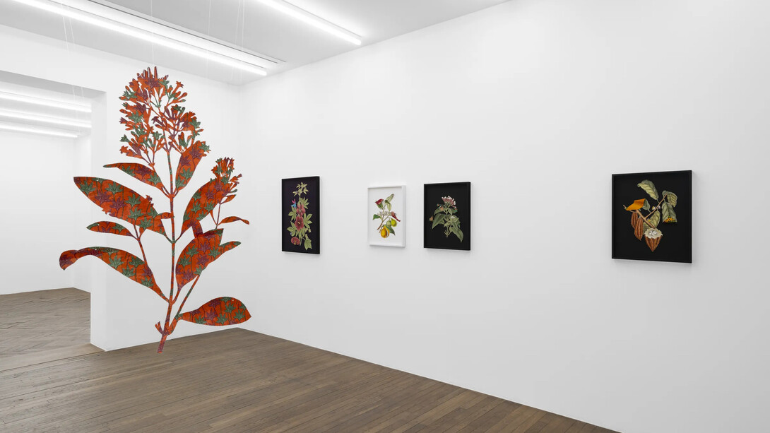 Ishita Chakraborty, East is everywhere, exhibition view. Courtesy of Galerie Peter Kilchmann