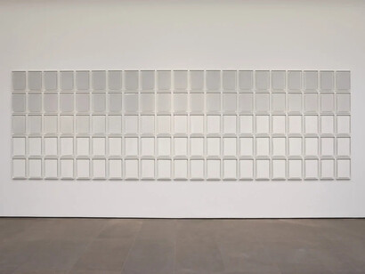 Máté Dobokay, Studies in depletion, exhibition view. Courtesy of Galerie Bigaignon