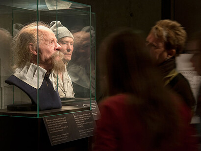 Face to face. Courtesy of  The Vasa Museum 