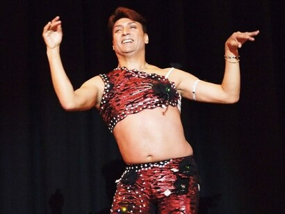 La danza del vientre interpretada por un hombre