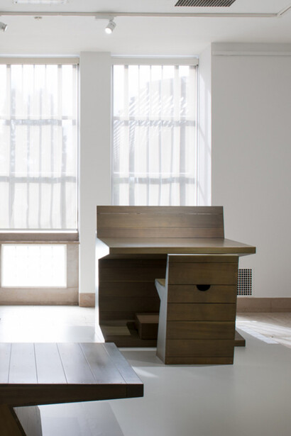 Dom Hans van der Laan and Ad Dekkers. Courtesy of Museum Boijmans Van Beuningen