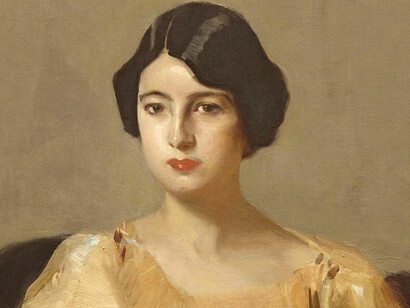 Uno de los cuadros de la exposición