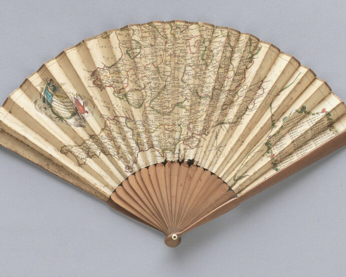 Fans of the Eighteenth Century. Courtesy of De Young Museum