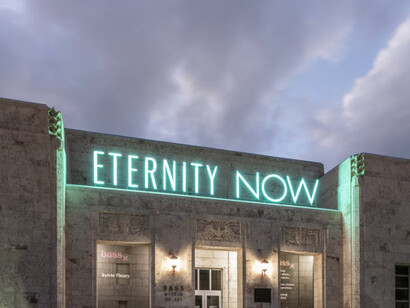 Sylvie Fleury. Eternity Now. Courtesy of The Bass 