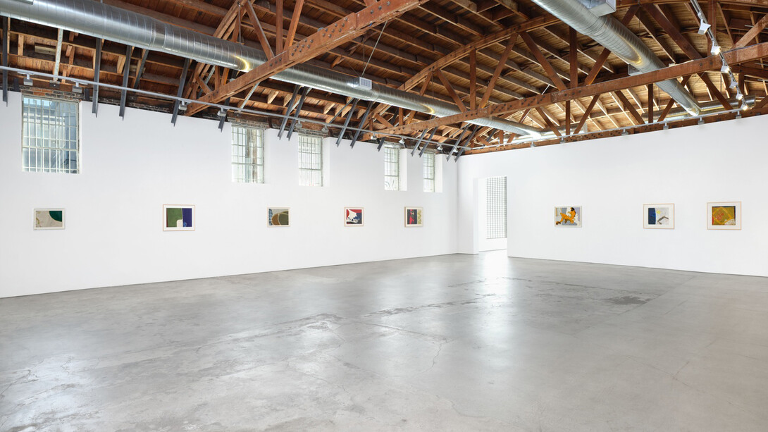 Teruko Yokoi, A pacific line, exhibition view. Courtesy of James Fuentes