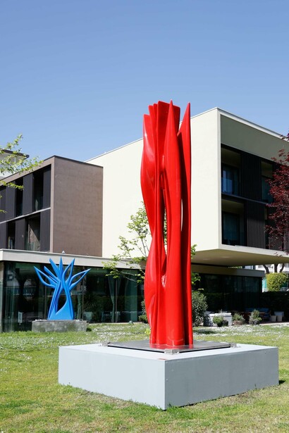 Pablo Atchugarry, Formas eternas, vista della mostra. Per gentile concessione della Galleria Contini Art