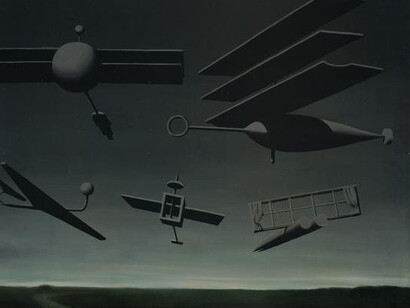Rene Magritte, Le Drapeau noir [The Black Flag]