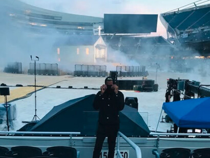 Gary Lewis at Donda listening party in Chicago