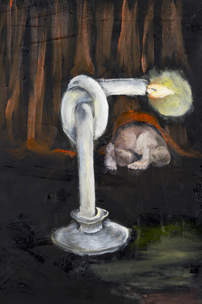 Klodin Erb, Danke, ich schlafe gut 4 (detail), 2026. Courtesy of the artist and Galerie Urs Meile