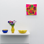 Judy Ledgerwood, Exhibition view. Courtesy of Häusler Contemporary 