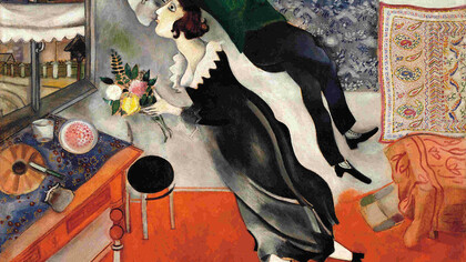 «El cumpleaños» (1915), Marc Chagall