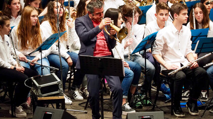 Paolo Fresu a Pazzi di Jazz - Foto di Vittorio Nava