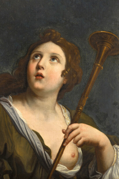 Discípulo de Guido Reni, Clío: musa de la Historia