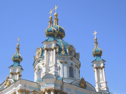 St. Andrew's church in Kyiv, Ukraine