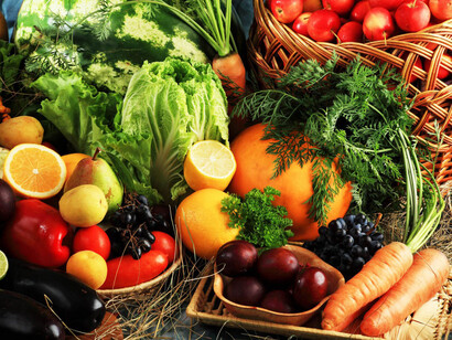 Fruta y verdura variada