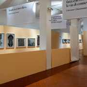 Various artists, Scrittura obliqua – Photography and poetry, exhibition view. Courtesy of Museo di Fotografia Contemporanea