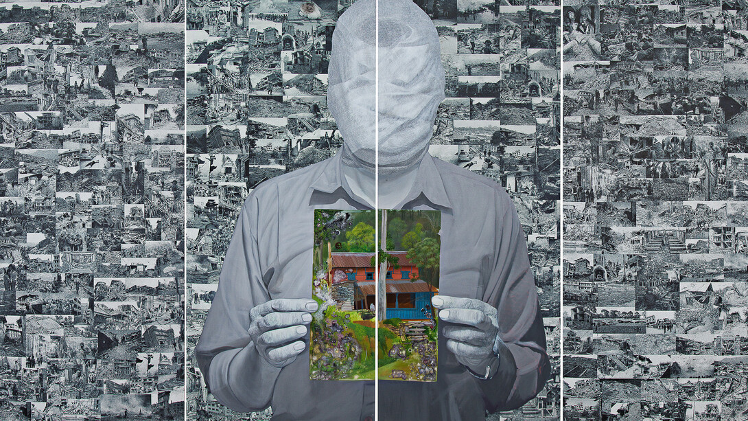 Nepal Art Now. Courtesy of Weltmuseum Wien