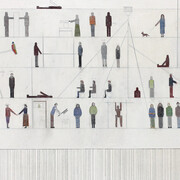 Aurelija Zaburaitė, The lineup. Courtesy of Pamėnkalnio Gallery