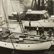 Halvorsen centenary, piece in exhibition. Courtesy of the Australian National Maritime Museum