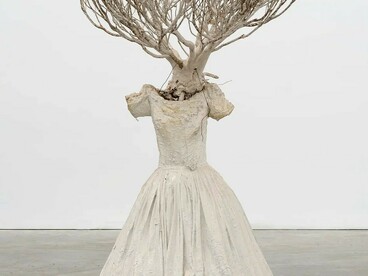Anselm Kiefer, Daphne, 2008–2011. Resin, plaster and branches, 83 × 60 × 52
inches. © Anselm Kiefer Photo : Atelier Anselm Kiefer. Continuing his extraordinary artistic,
critical and market standing as a ‘blue chip’ contemporary artist, Kiefer has proven adept
and agile in reinventing himself for key stakeholders