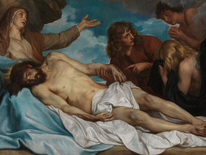 Anthony van Dyck (1599-1641), La lamentation du Christ | Die Beweinung Christi | The Lamentation of the Christ, vers | um | c. 1635, huile sur toile | Öl auf Leinwand | oil on canvas, 115 x 208 cm, Koninklijk Museum voor Schone Kunsten, Antwerpen, BE © : KMSKA - Lukas-Art in Flanders vzw. Photo: Hugo Maertens