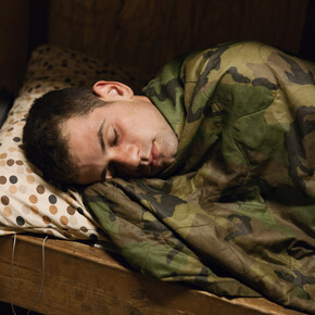 Tim Hetherington, Murphy, Korengal Valley, Kunar Province, Afghanistan, 2008, Digital C-Print, courtesy of Yossi Milo Gallery, New York