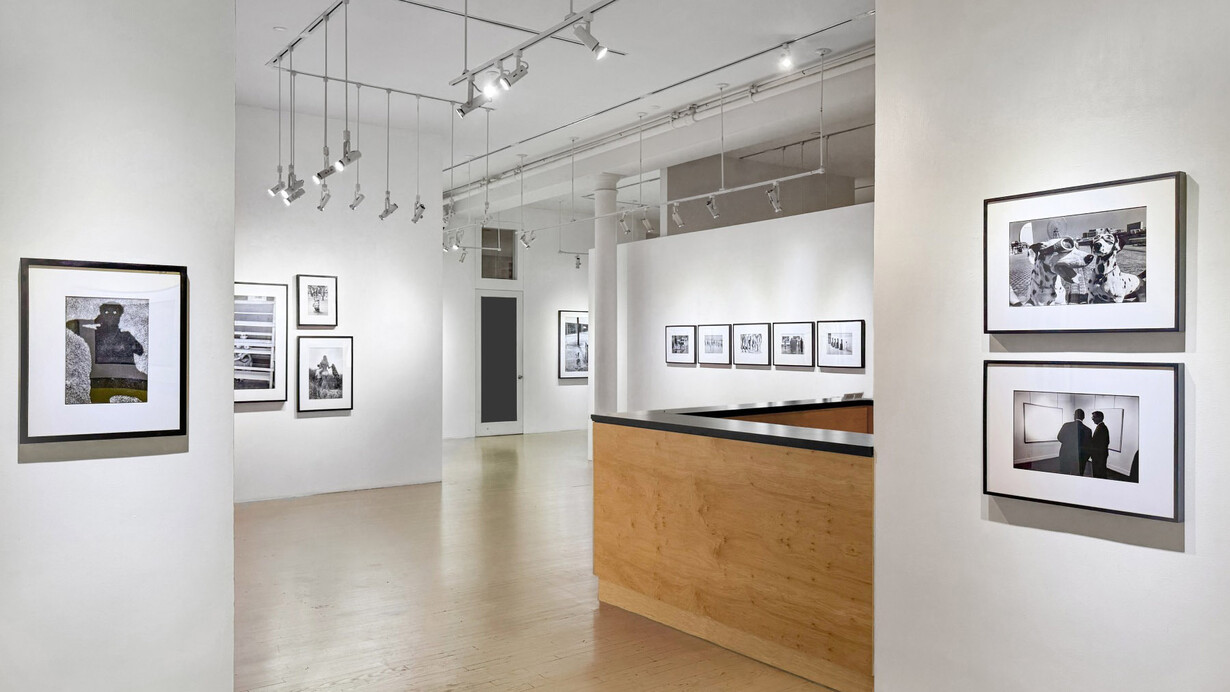 Elliott Erwitt, Last laughs, exhibition view. Courtesy of Staley-Wise Gallery 