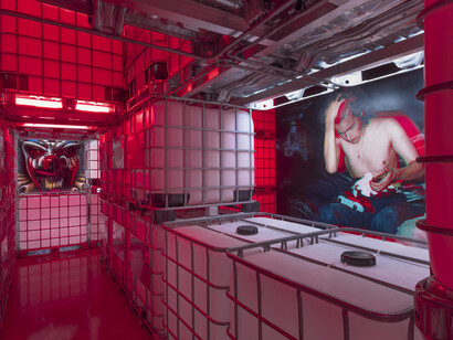 Anne Imhof, EMO, installation view. Courtesy of the artist and Sprüth Magers Gallery, LA