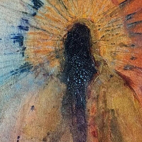 Bruno Duarte, Il mago (detail), 2024. Courtesy of Georgés Berges Gallery