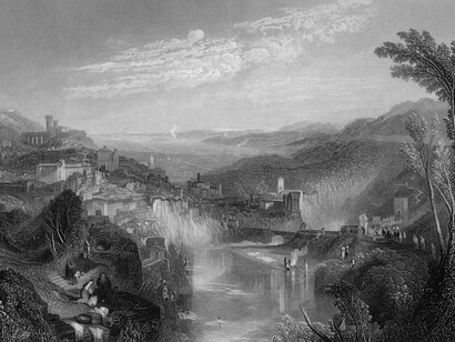 Modern Italy 1838, engraved by William Miller, 1842