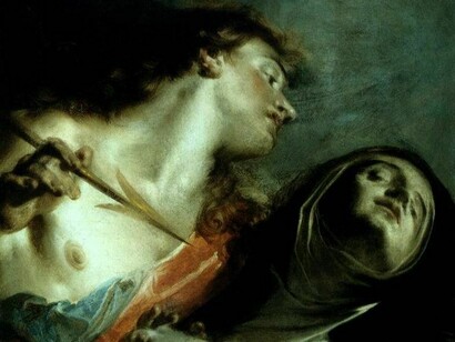 El éxtasis de Santa Teresa visto por Giuseppe Bazzani