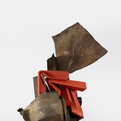 Carol Bove and John Chamberlain. Courtesy of San Francisco Museum of Modern Art