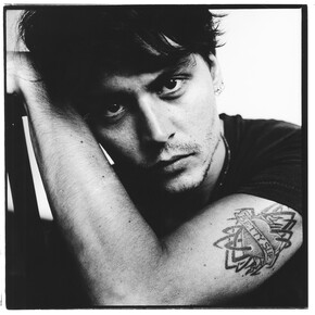 David Bailey (b. 1938), Johnny Depp, 1995 © David Bailey
