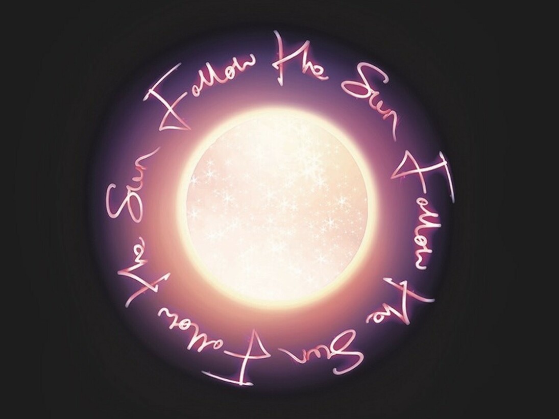 Lauren Baker, 'Follow the sun’, Museum quality paper: hahnemuhle with hand embellished diamond dust, 50x50cm. Courtesy of Will's Art Warehouse 