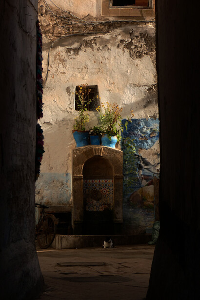 Una fontana nel cuore della medina
