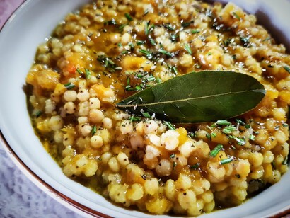 Un primo piatto a base di sorgo