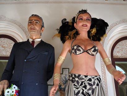 Armand y Rosa, como se llaman los gigantes, son unas figuras innovadoras y espectaculares con diversas características sorprendentes