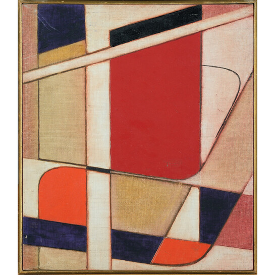 Wifredo Arcay, “Israel”, c. 1950, Oil on canvas, 36 x 32 cm (14 1/8 x 12 5/8 in)
