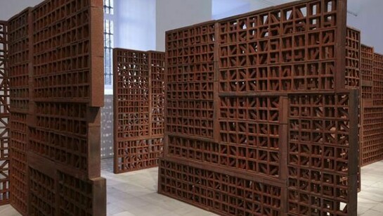 Exposición Cristina Iglesias, Metonimia, Vista de sala, Museo Nacional Centro de Arte Reina Sofía