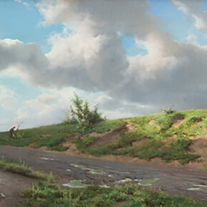 Coriolano Vighi, Dopo il temporale, 1895, collezione privata-min