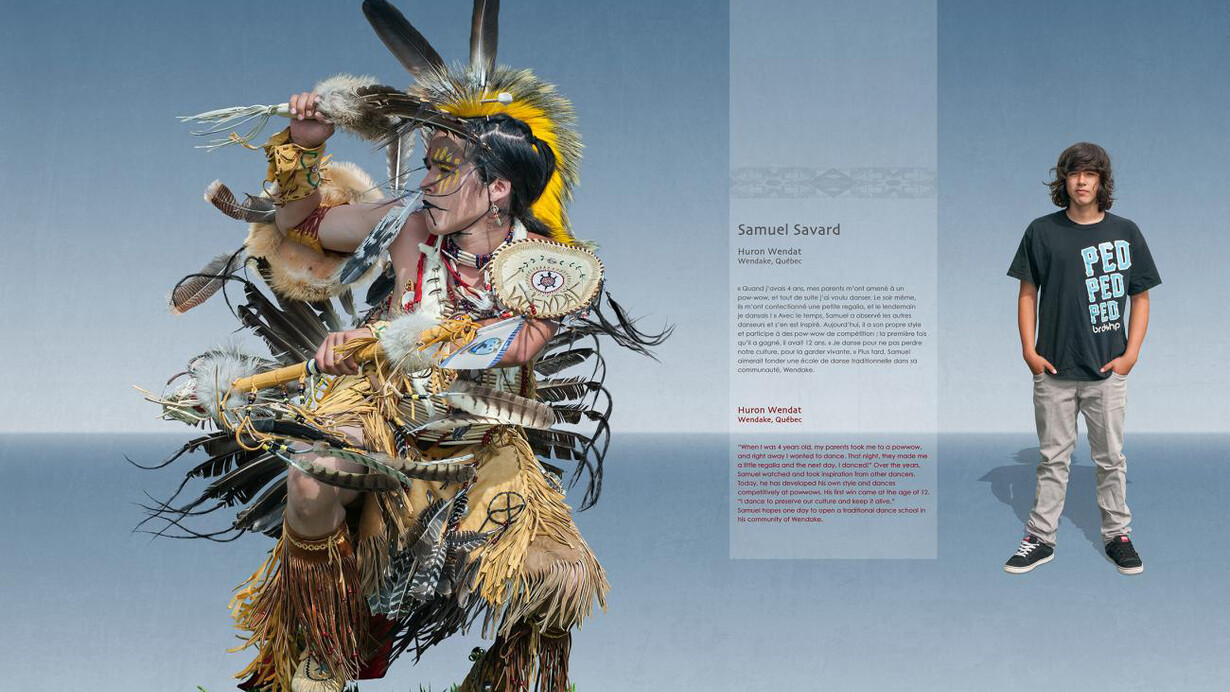 Regalia. Courtesy of Montreal Science Centre