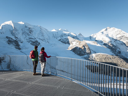 Alpine mountain panorama 