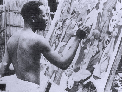 El artista plástico y poeta mozambiqueño, Malangatana Ngwenya