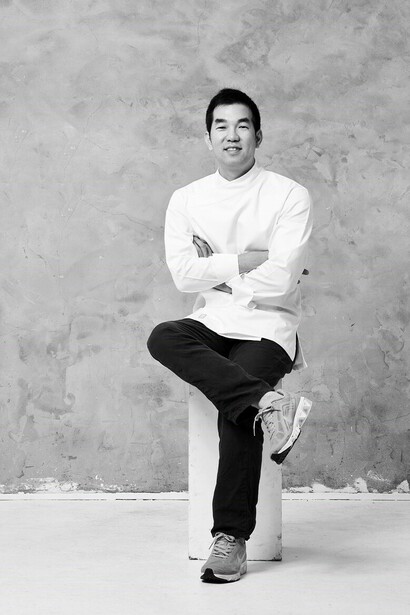 El chef coreano Kwon Woo Joong