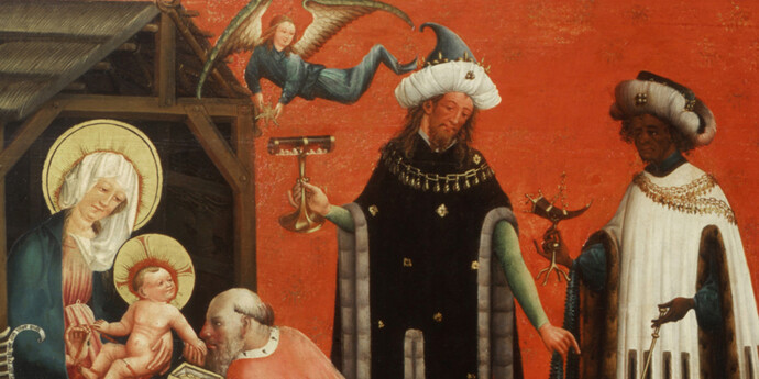 Adoration of the Magi from Braunfels Castle. Courtesy of Museum Schnütgen