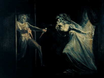 Lady Macbeth mit den Dolchen (1810-12), Johann Heinrich Füssli