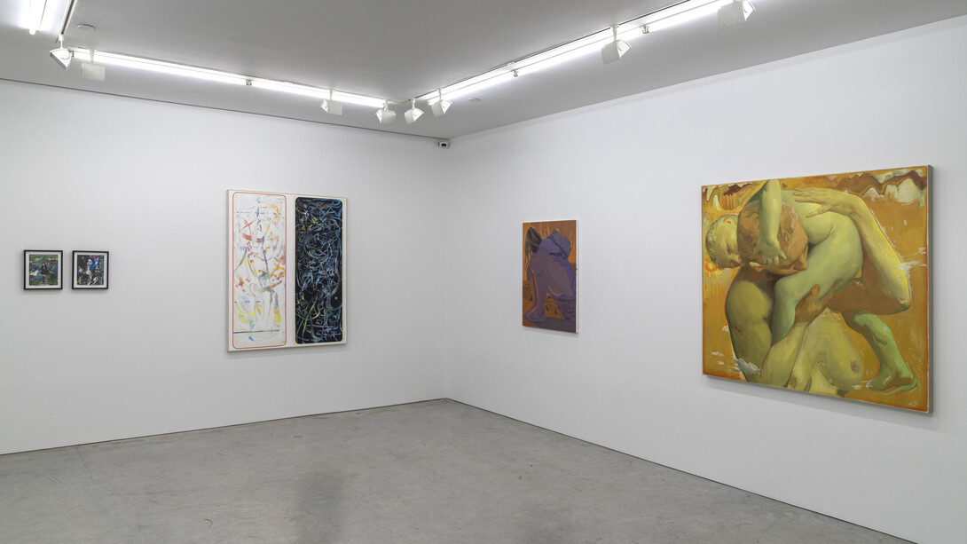 Up All Night, summer show at Fredericks & Freiser, 2023, installation view, photo by Cary Whittier. Courtesy of Fredericks & Freiser