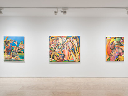 Emma Cousin, Landmark, exhibition view. Courtesy of Jessica Silverman Gallery